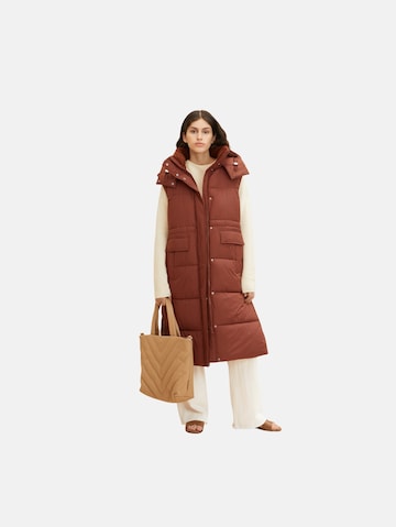 TOM TAILOR Winter coat in Brown