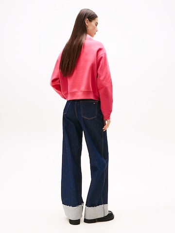 Sweat-shirt Tommy Jeans en rouge