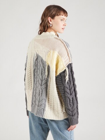 TOPSHOP Sweter w kolorze szary