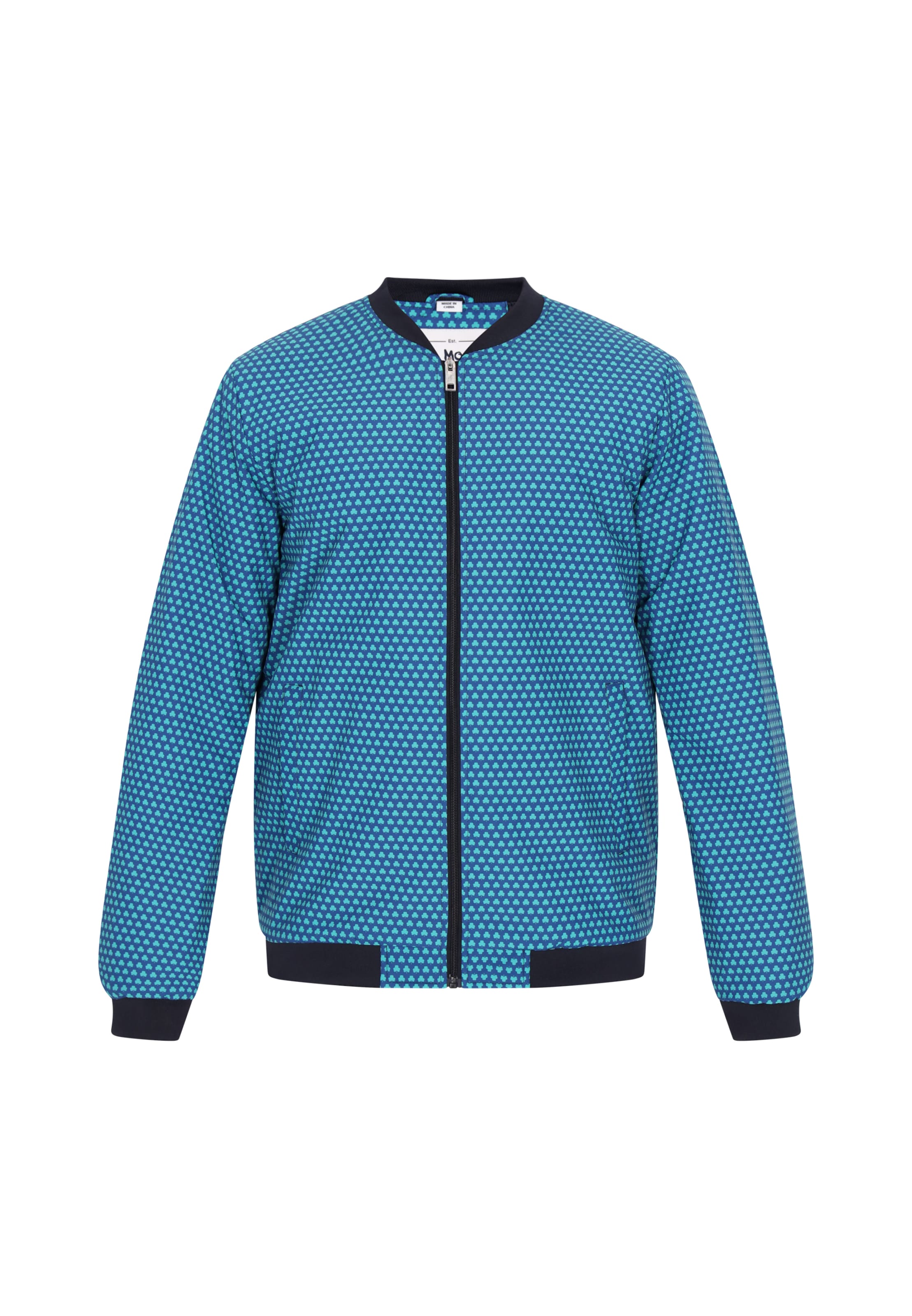 MO Демисезонная куртка в Синий: спереди