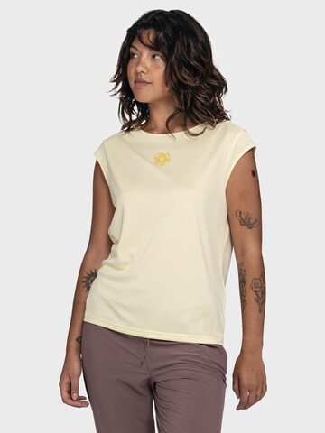 Schöffel Performance shirt 'Baguio' in Yellow: front