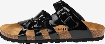 Mule 'Kreta' Palado en noir : devant