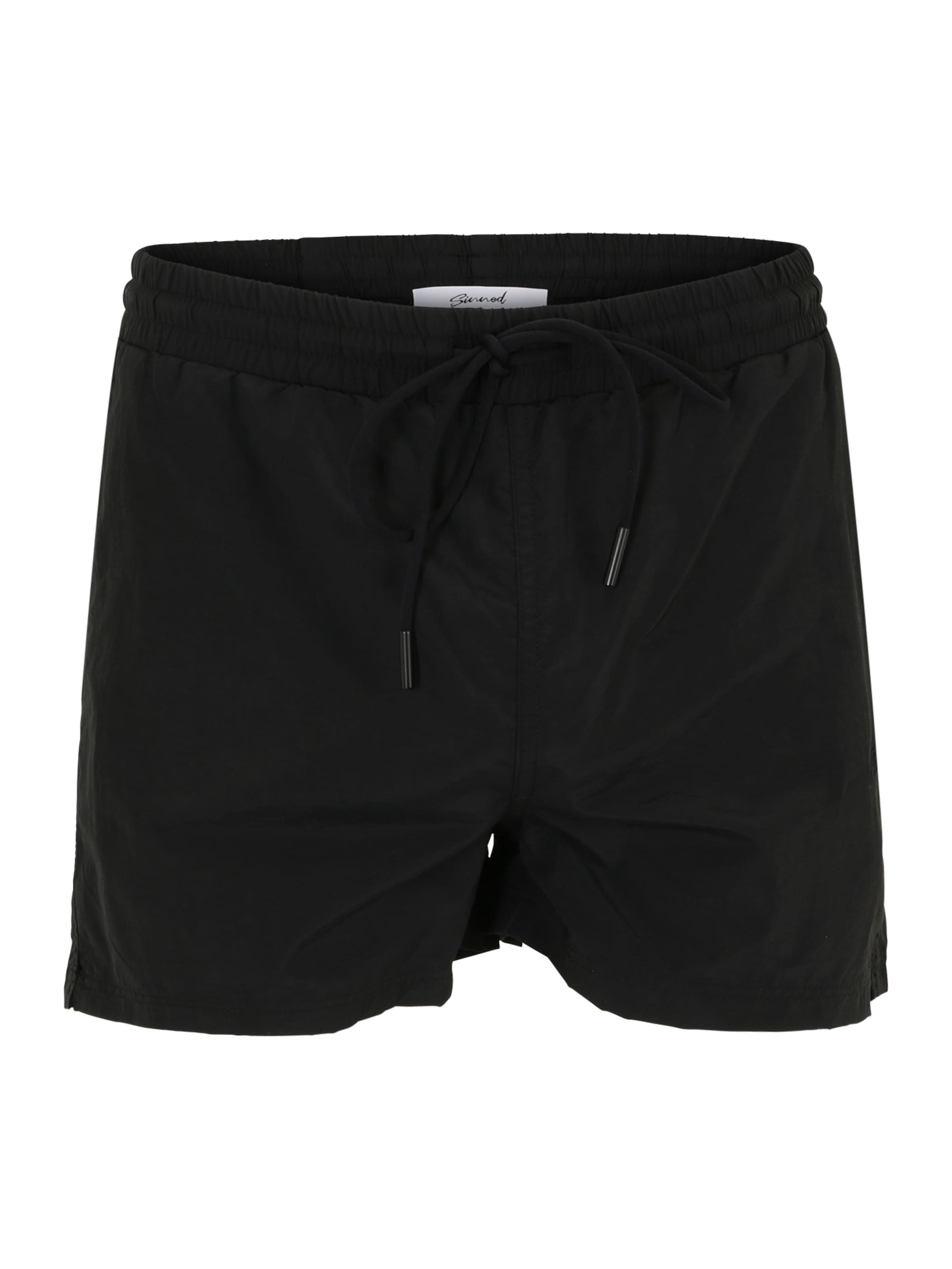 Sinned x ABOUT YOU Σορτσάκι-μαγιό 'ALEJANDRO' σε μαύρο: μπροστά