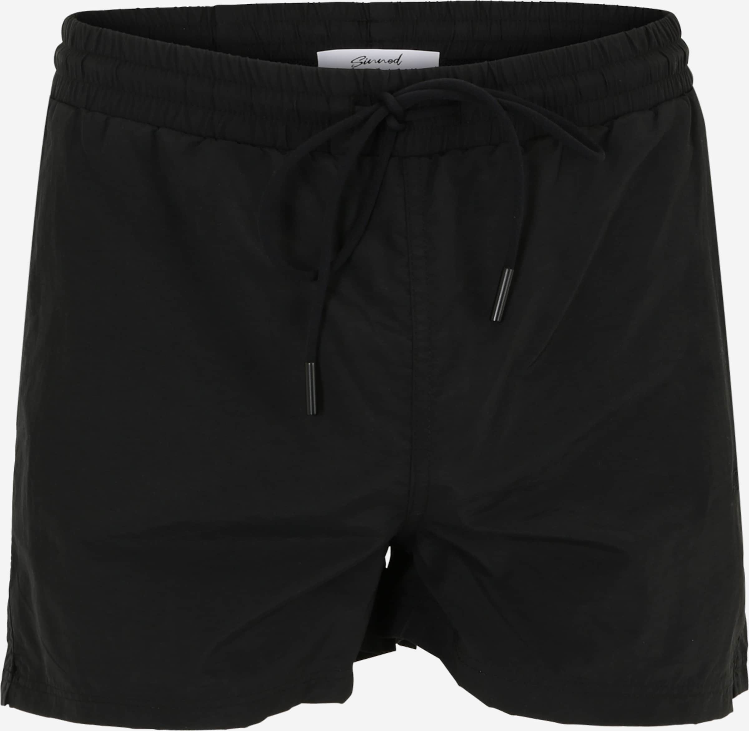 Sinned x ABOUT YOU Board Shorts 'ALEJANDRO' in Black | ABOUT YOU