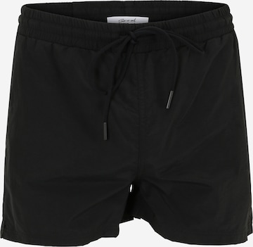 Sinned x ABOUT YOU Board Shorts 'ALEJANDRO' in Black: front