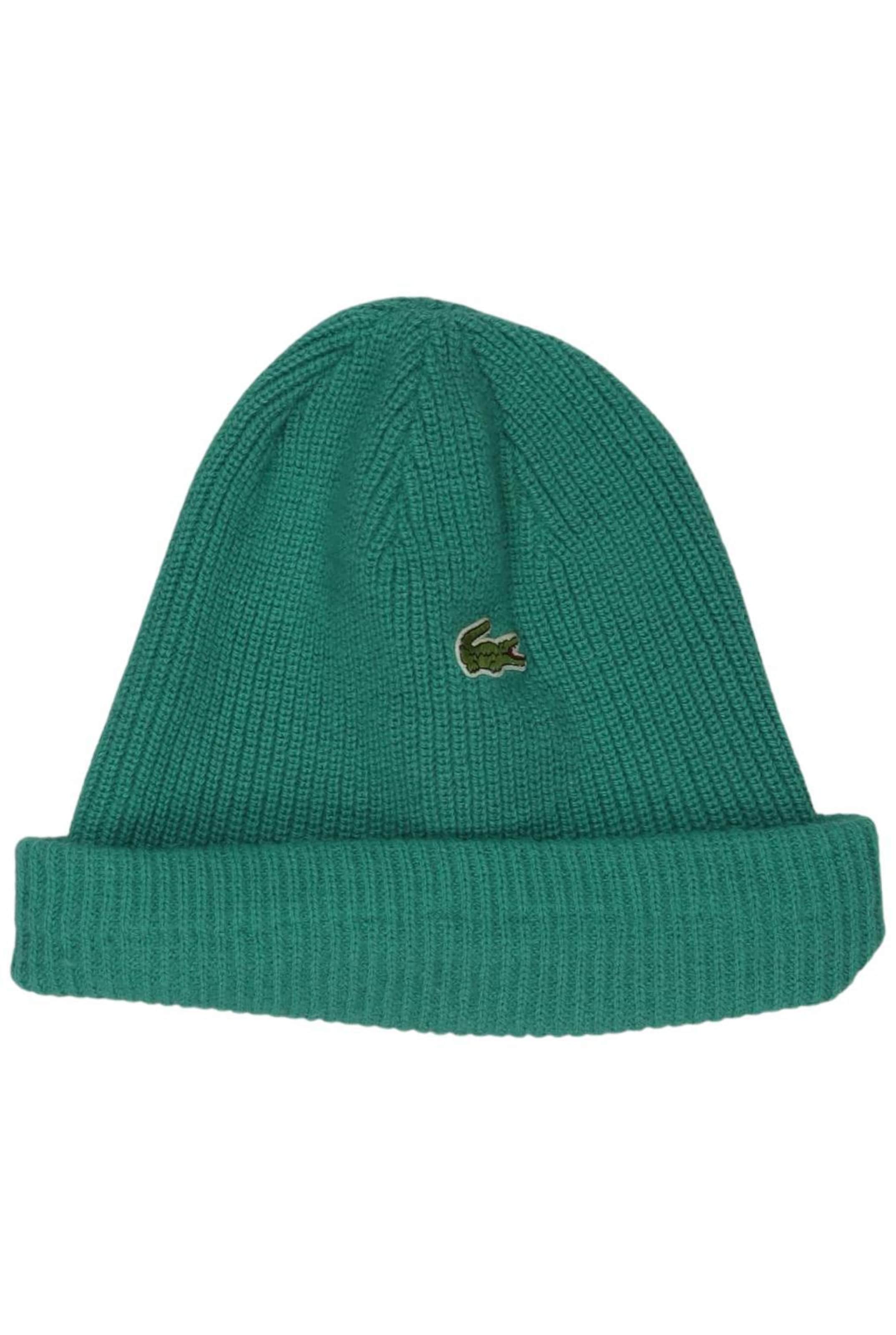 LACOSTE Hut oder Mütze One Size in Grün: Vorderseite