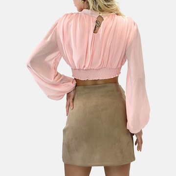 Elara Blouse in Roze