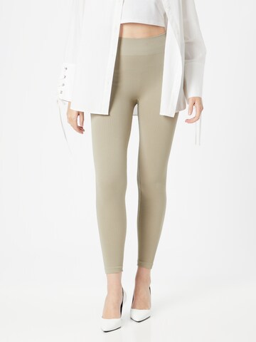 TOPSHOP Skinny Leggings i grøn: forside