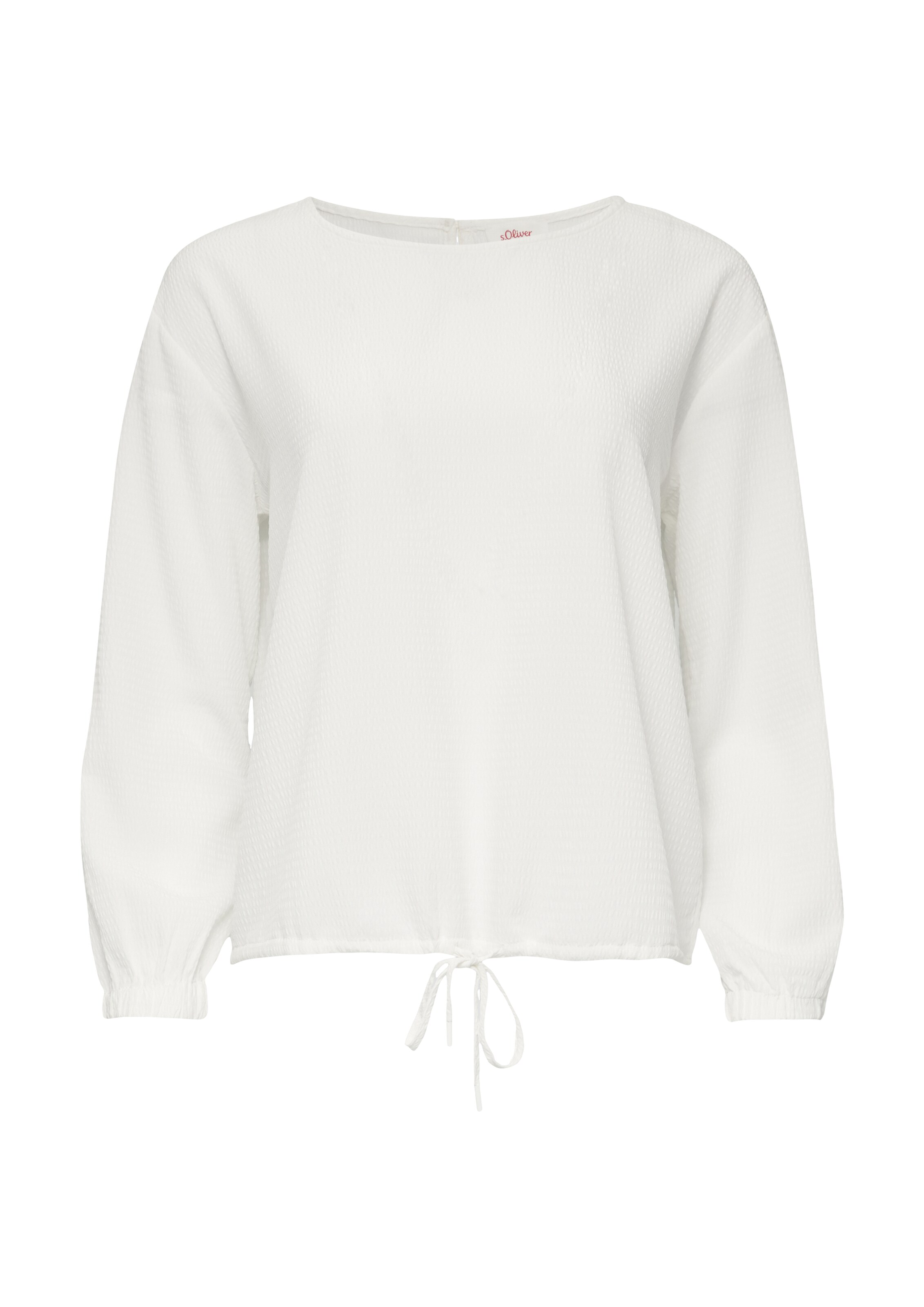 s.Oliver Bluse in Beige: Vorderseite