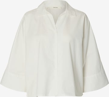 SELECTEDBluza - bijela boja: prednji dio