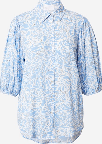 SISTERS POINT Blouse 'ELLA' in Blue: front