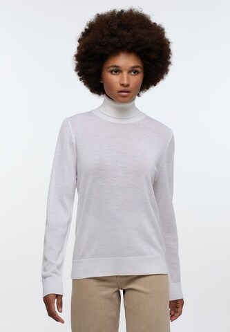 ETERNA Sweater 'Even' in White: front