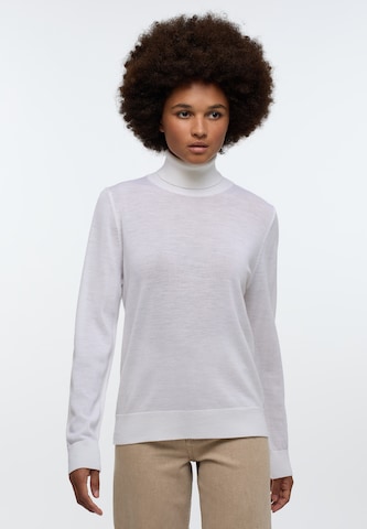ETERNA Sweater 'Even' in White: front
