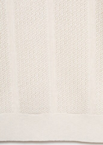 MANGO MAN Poloshirt 'Mati' in Weiß