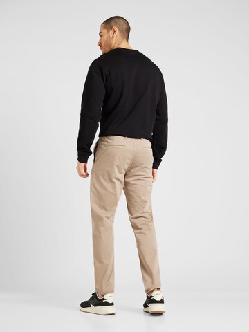 BOSS - Tapered Calças chino em bege