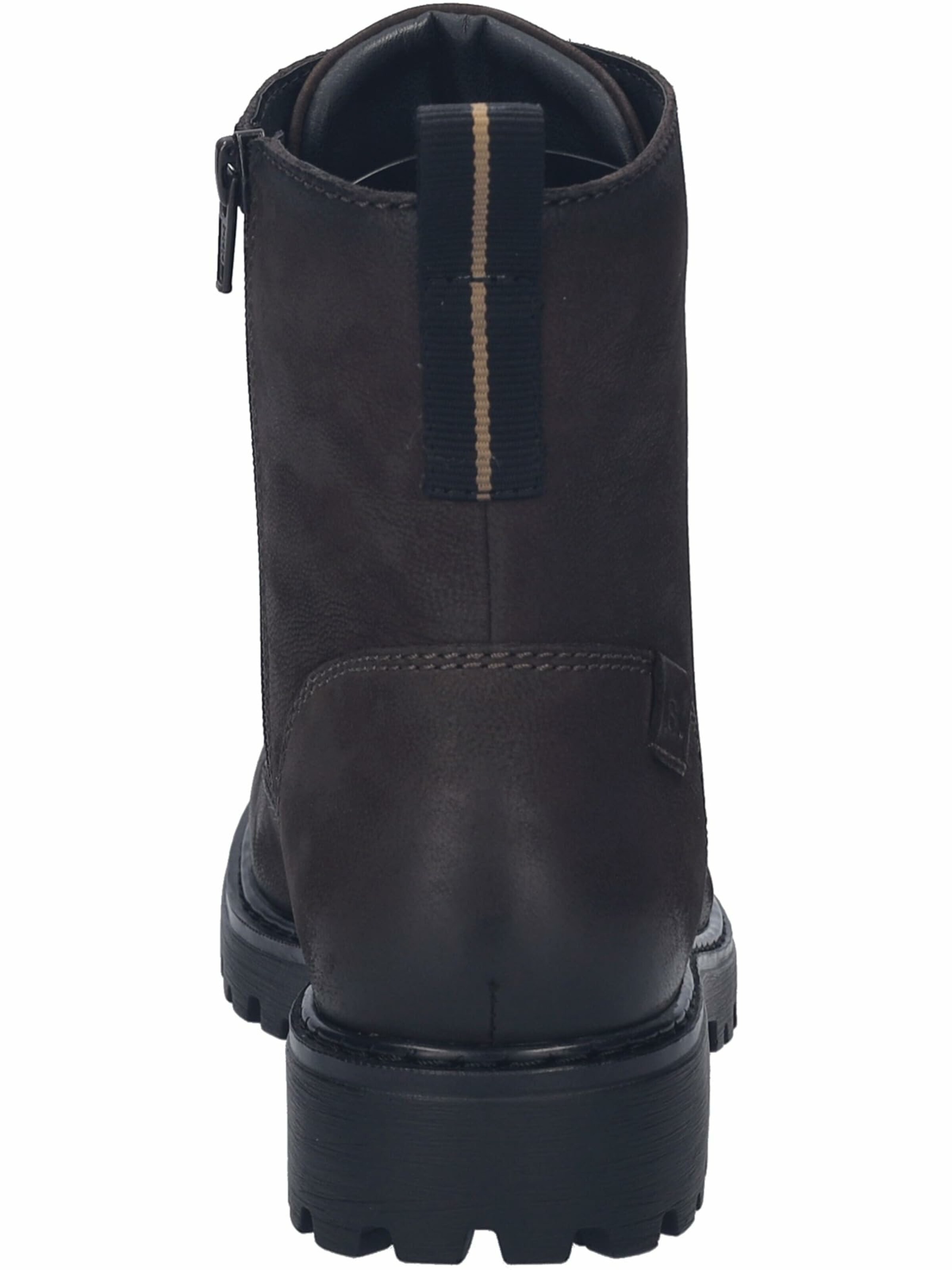 JOSEF SEIBEL Schnürstiefel in Schwarz
