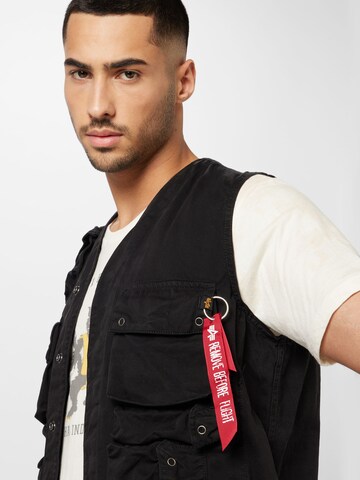 ALPHA INDUSTRIES Vest in Black