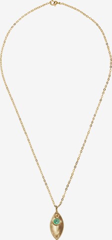 Gemshine Necklace in Gold: front