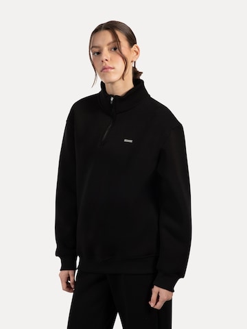 Veste de survêtement 'Jago' Smilodox en noir