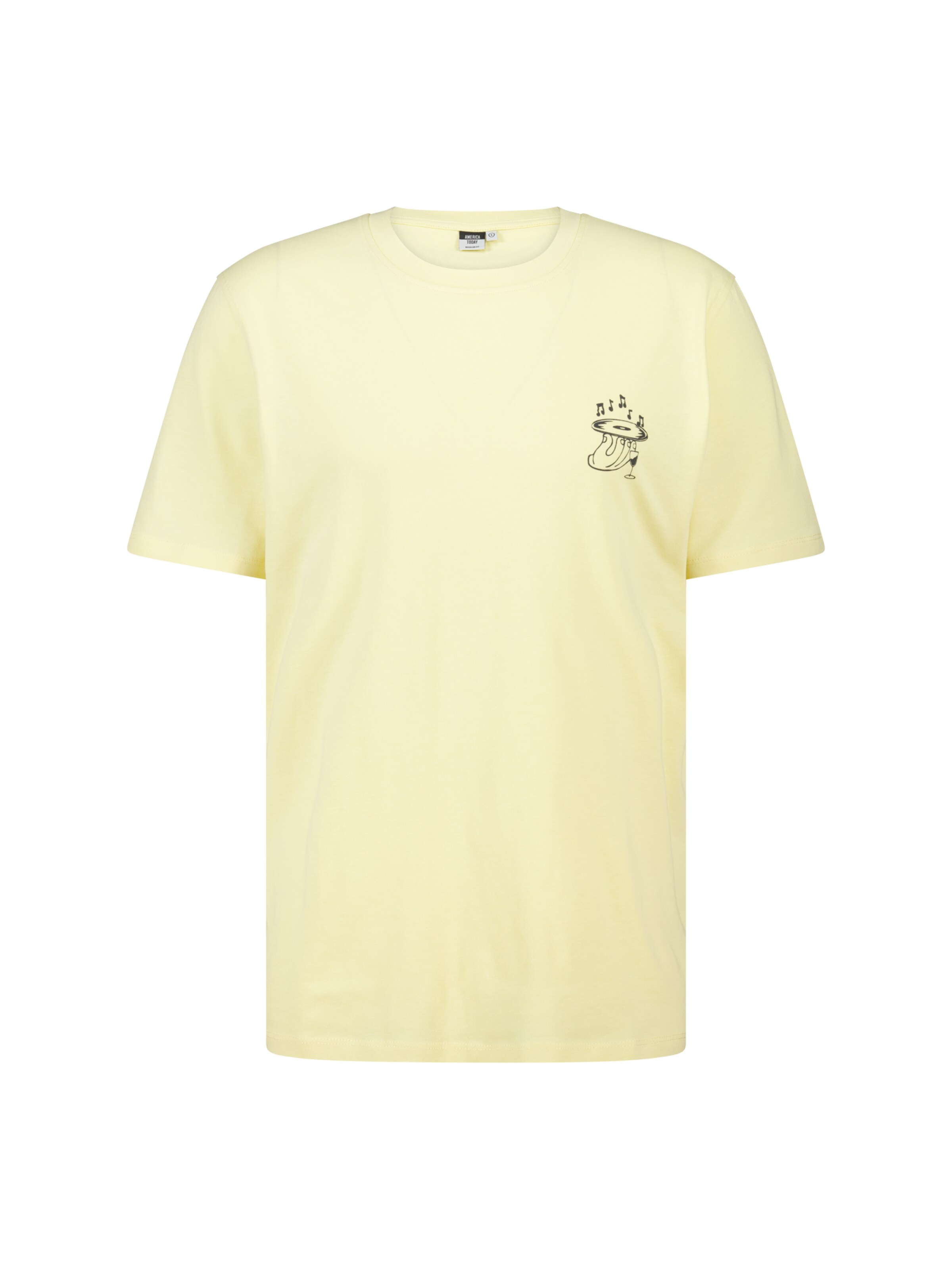 America Today Shirt in Geel