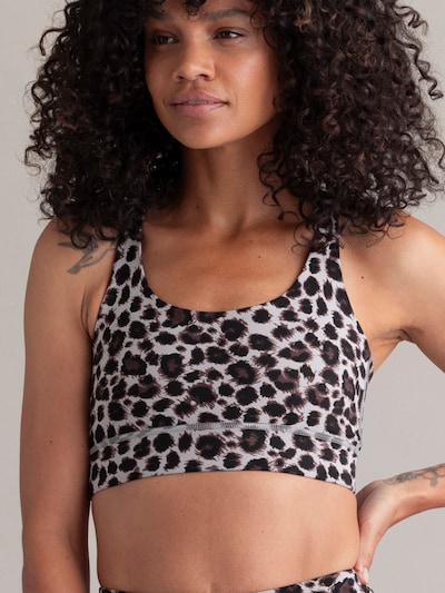 Hey Honey Sport-BH 'Criss Cross' in hellbeige, Produktansicht