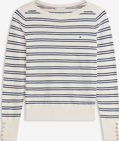 TOMMY HILFIGER Neulepaita värissä vaaleabeige / laivastonsininen / valkoinen, Tuotenäkymä