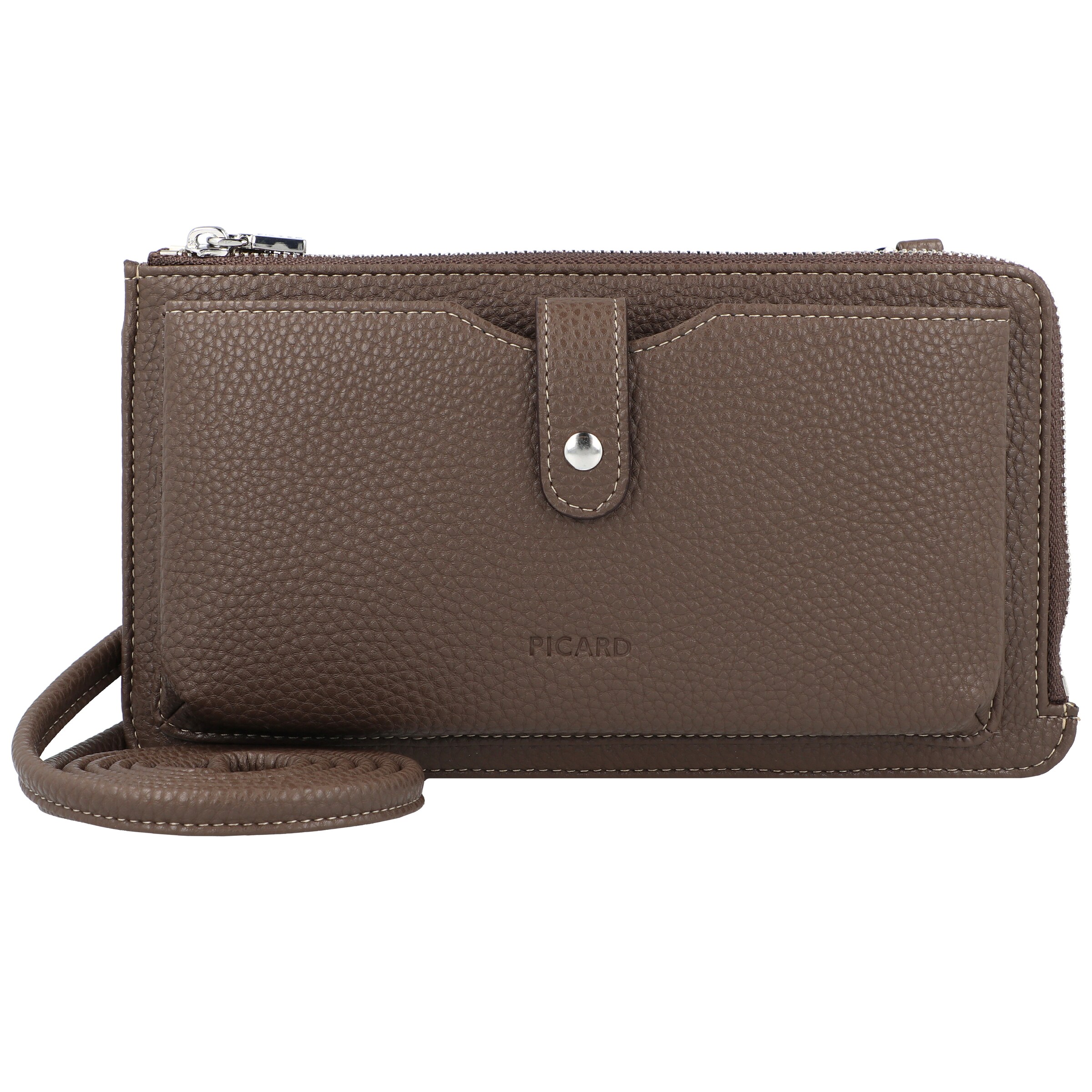 Picard Portemonnaie 'Loire' in Braun: Vorderseite