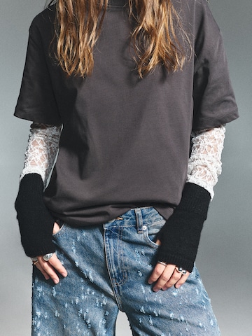 Pull&Bear Kézmelegítő - fekete