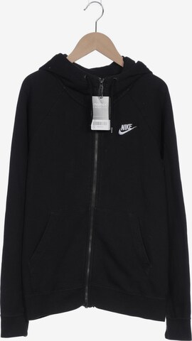 NIKE Kapuzenpullover S in Schwarz: predná strana