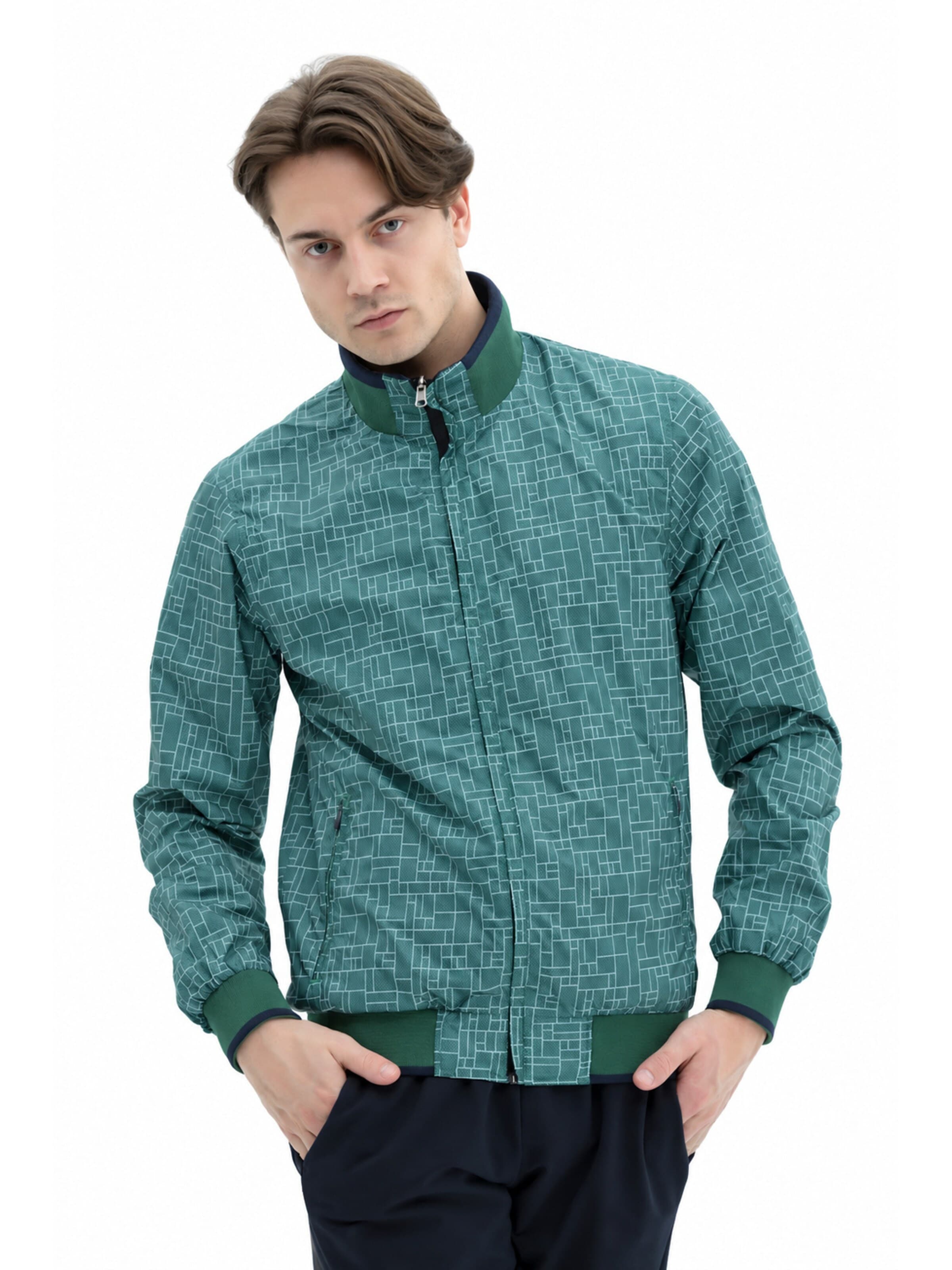 SCR. Between-season jacket 'HEDRO' in Green