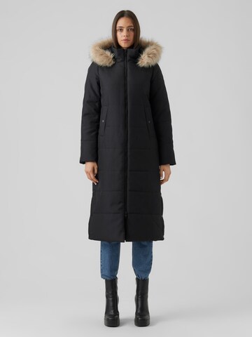 Cappotto invernale 'Addison' di VERO MODA in nero: frontale