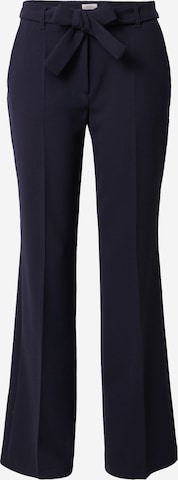 Pantalon à pince 'Charlotte' s.Oliver BLACK LABEL en bleu : devant