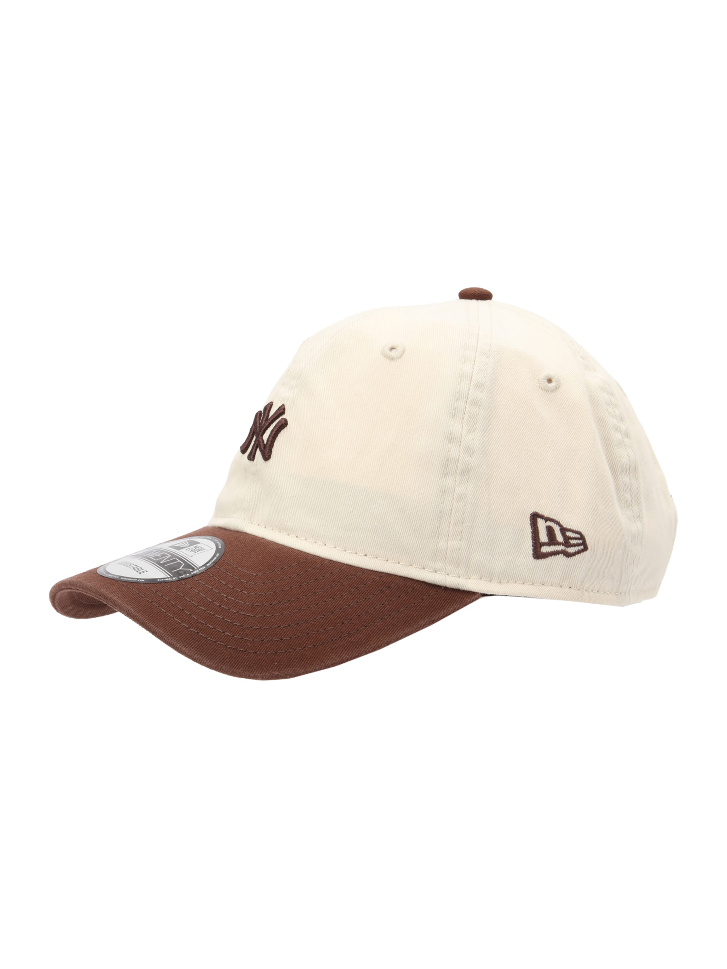 NEW ERA Naģene '9TWENTY NEYYAN', krāsa - krēmkrāsas / šokolādes krāsas, Preces skats