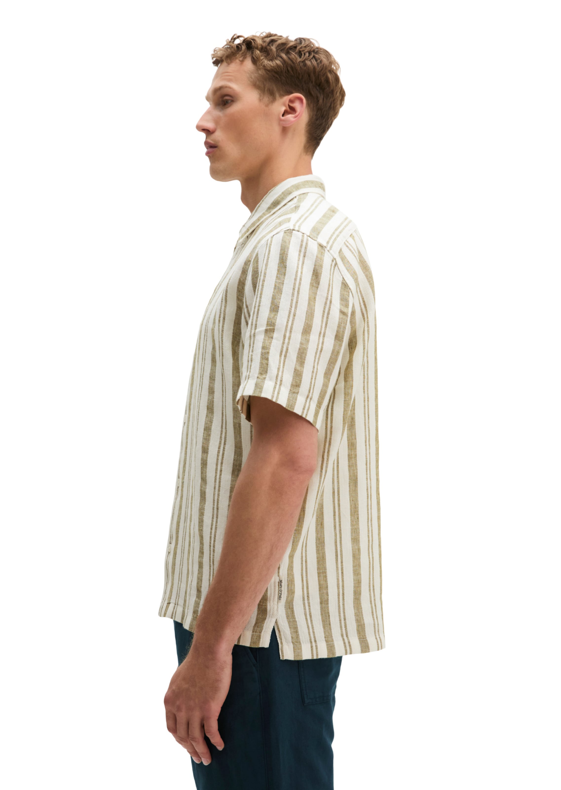 Marc O'Polo Regular fit Overhemd in Beige