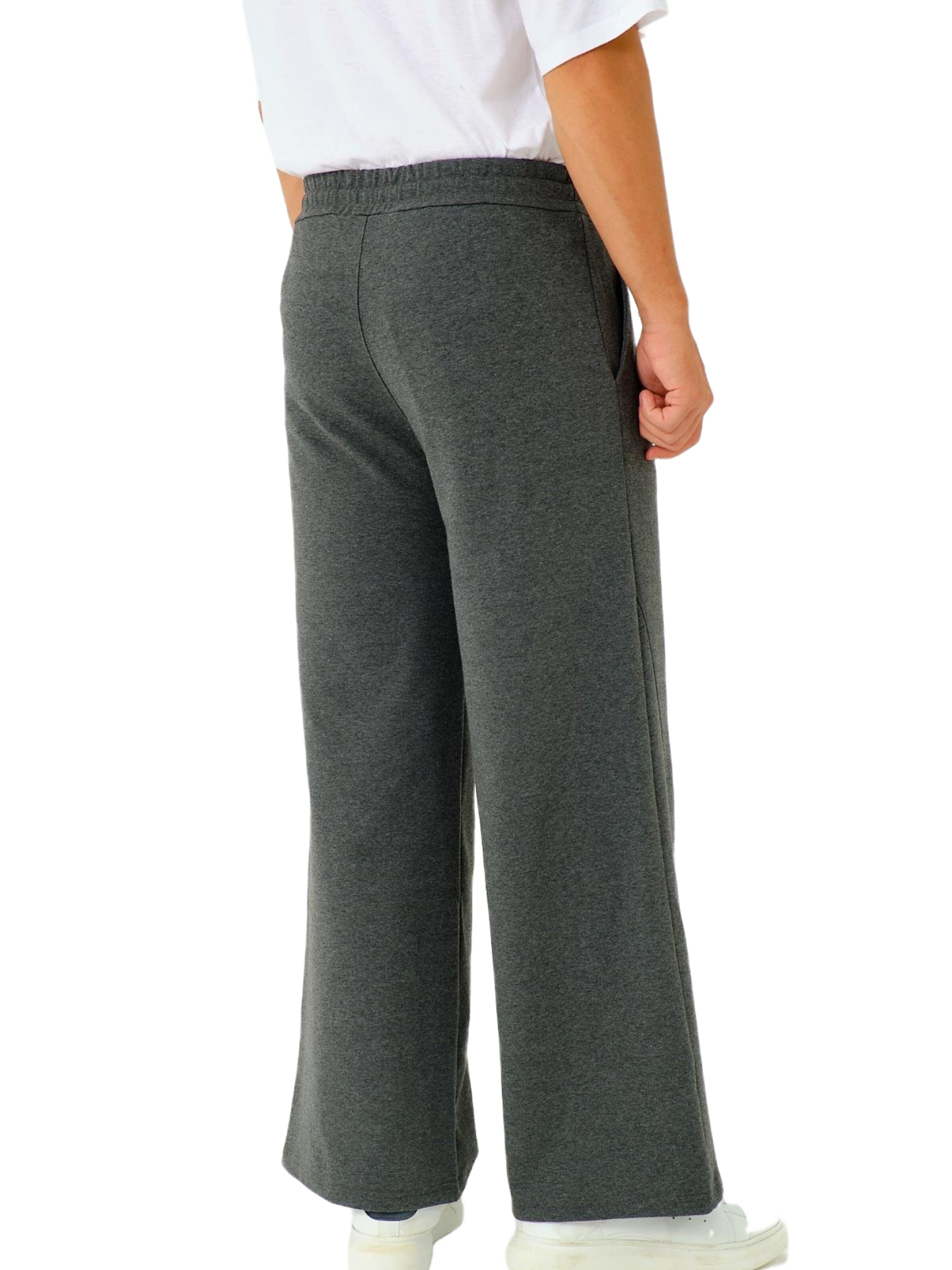 C&City Wide leg Trousers in Grey