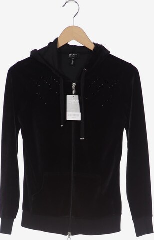ESCADA SPORT Sweatshirt & Zip-Up Hoodie in XS in Black: front