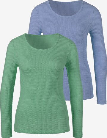 LASCANA Shirt in Blau: predná strana