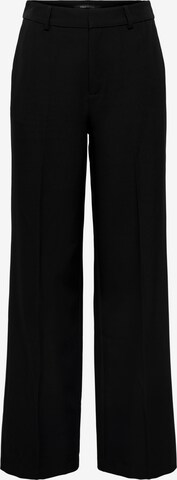 Wide leg Pantaloni con piega frontale di ONLY in nero: frontale