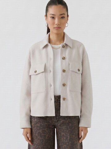 OUI Between-Season Jacket in Beige: front