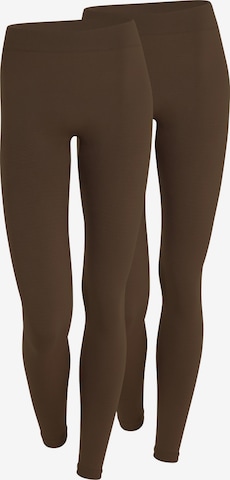 Yenita Leggings in Braun: Vorderseite