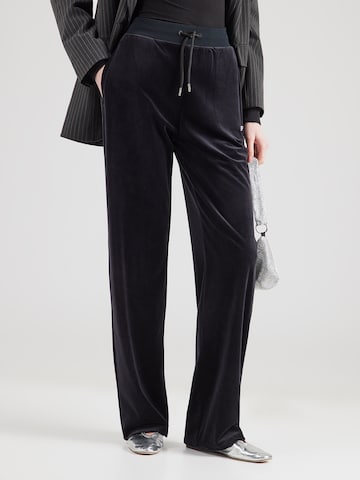 GUESS - regular Pantalón deportivo en negro: frente