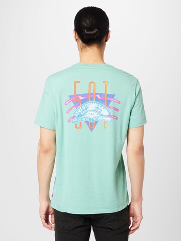Regular T-Shirt 'Graphic Crewneck Tee' LEVI'S ® en vert