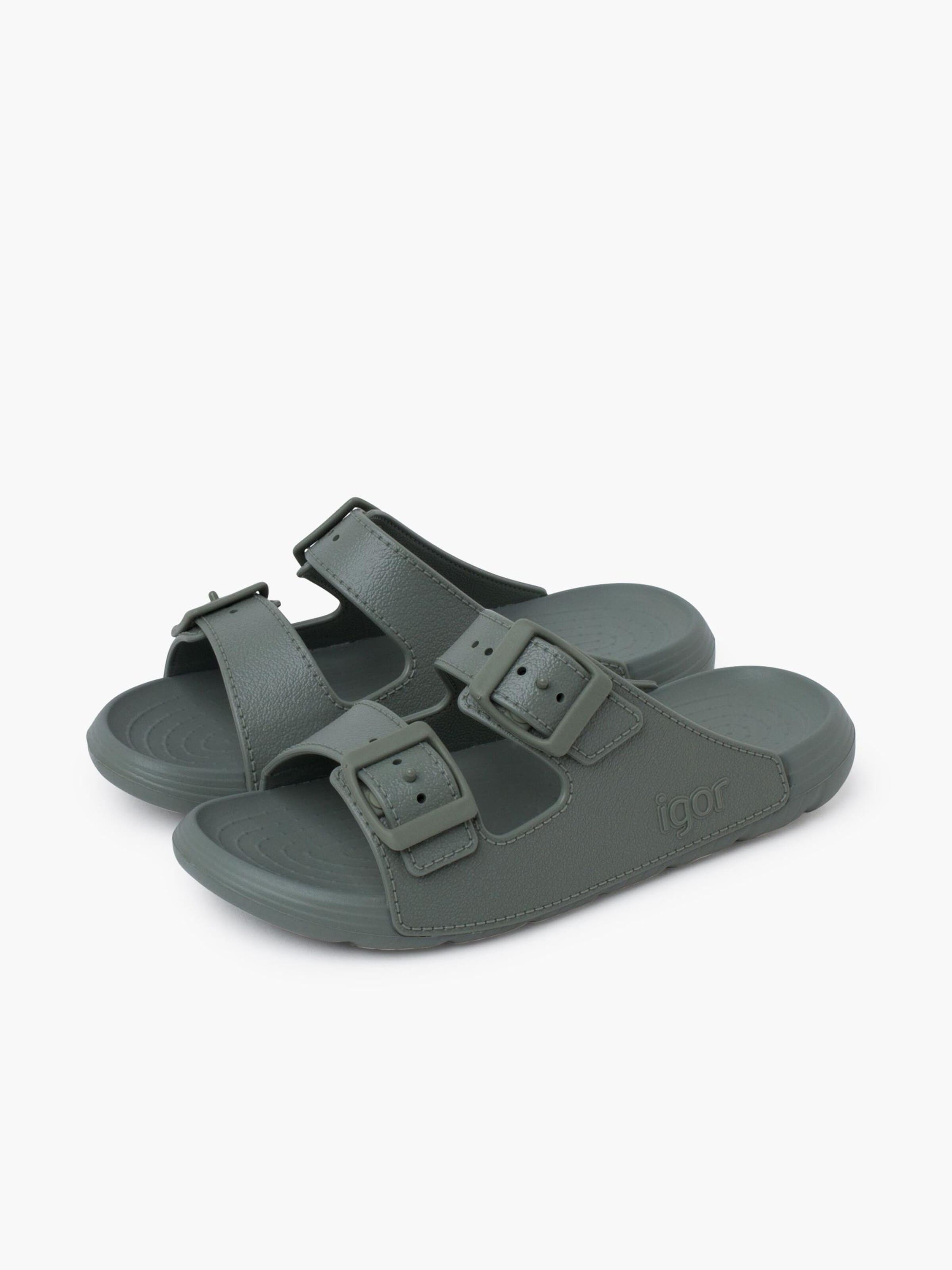 Claquettes / Tongs IGOR en vert
