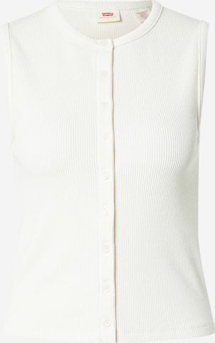 balta LEVI'S ® Palaidinė be rankovių 'Rory SL Button Up': priekis