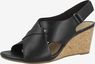 CLARKS Sandals 'Margee Eve' in Black, Item view