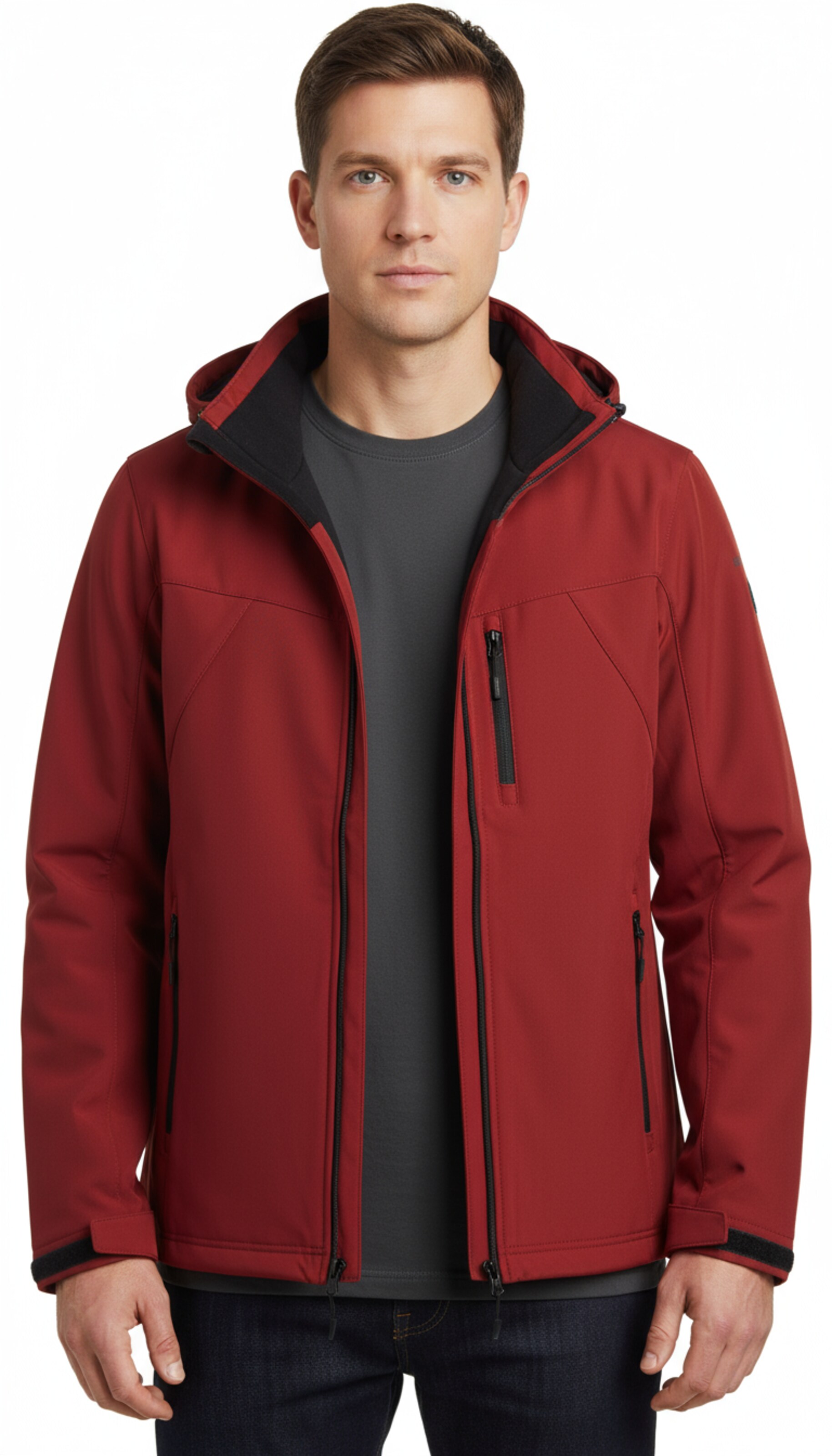 ICEPEAK Outdoor jacket 'Brimfield' in Red: front