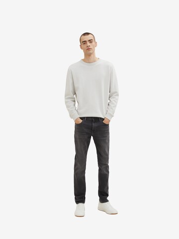 TOM TAILOR Slimfit Jeans 'Josh' in Grau