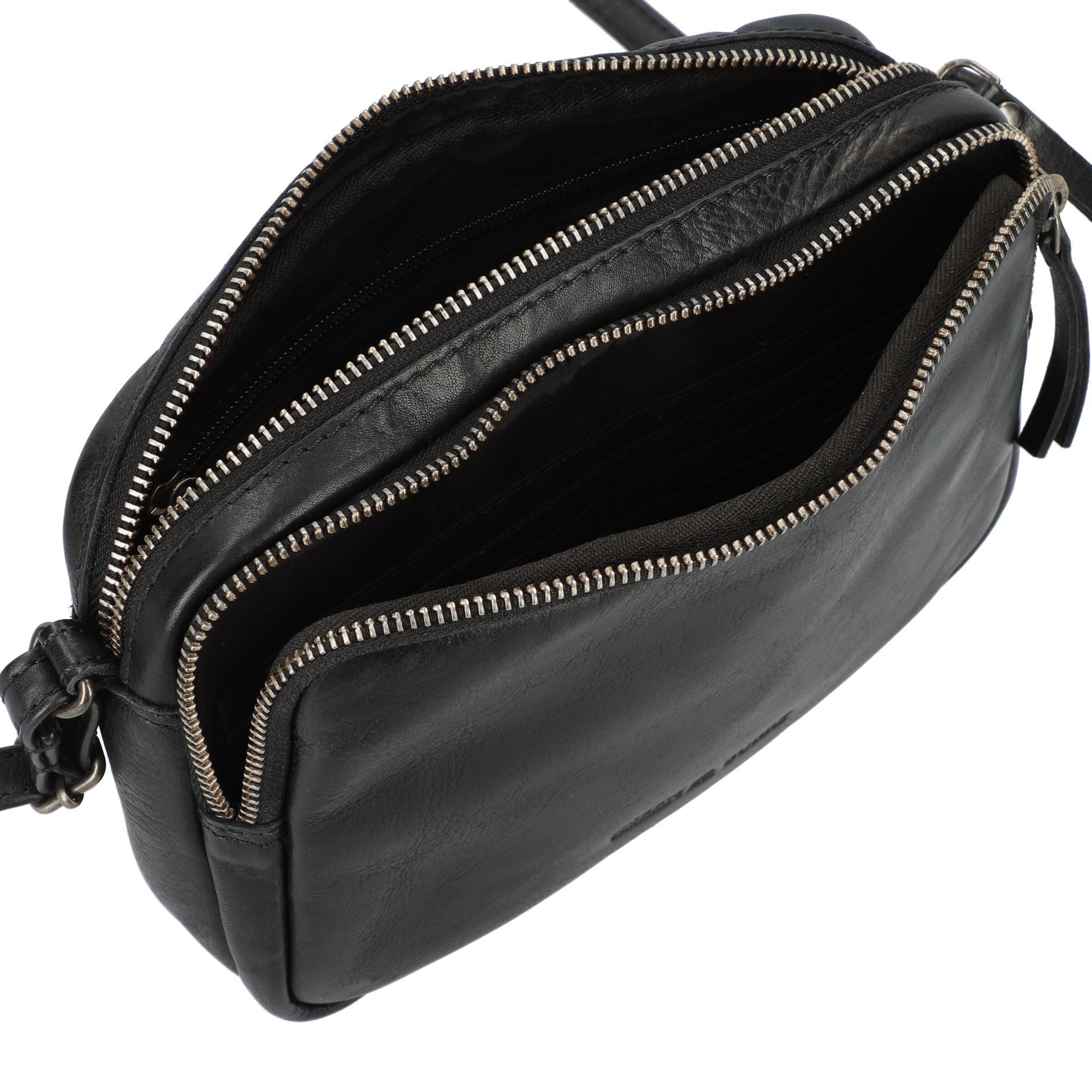 GREENBURRY Schoudertas 'Colombiana' in Zwart