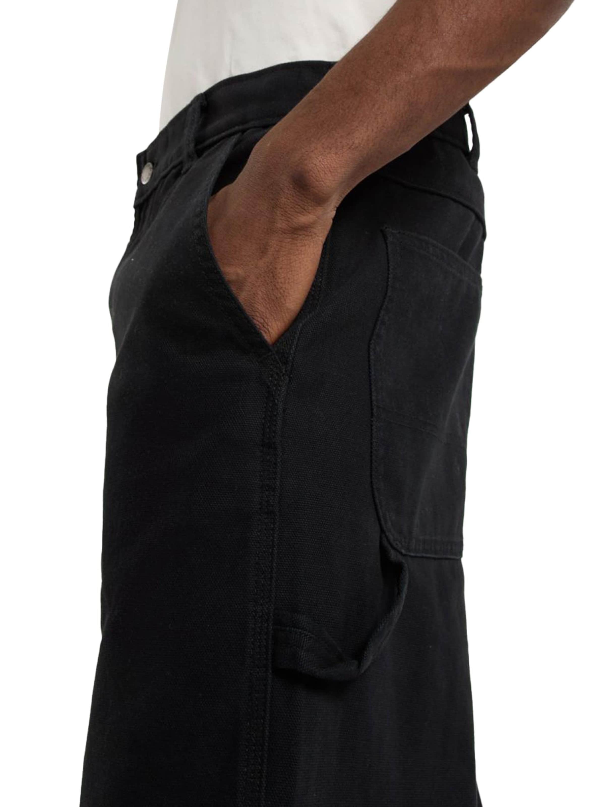 DICKIES Regular Broek 'CARPENTER' in Zwart