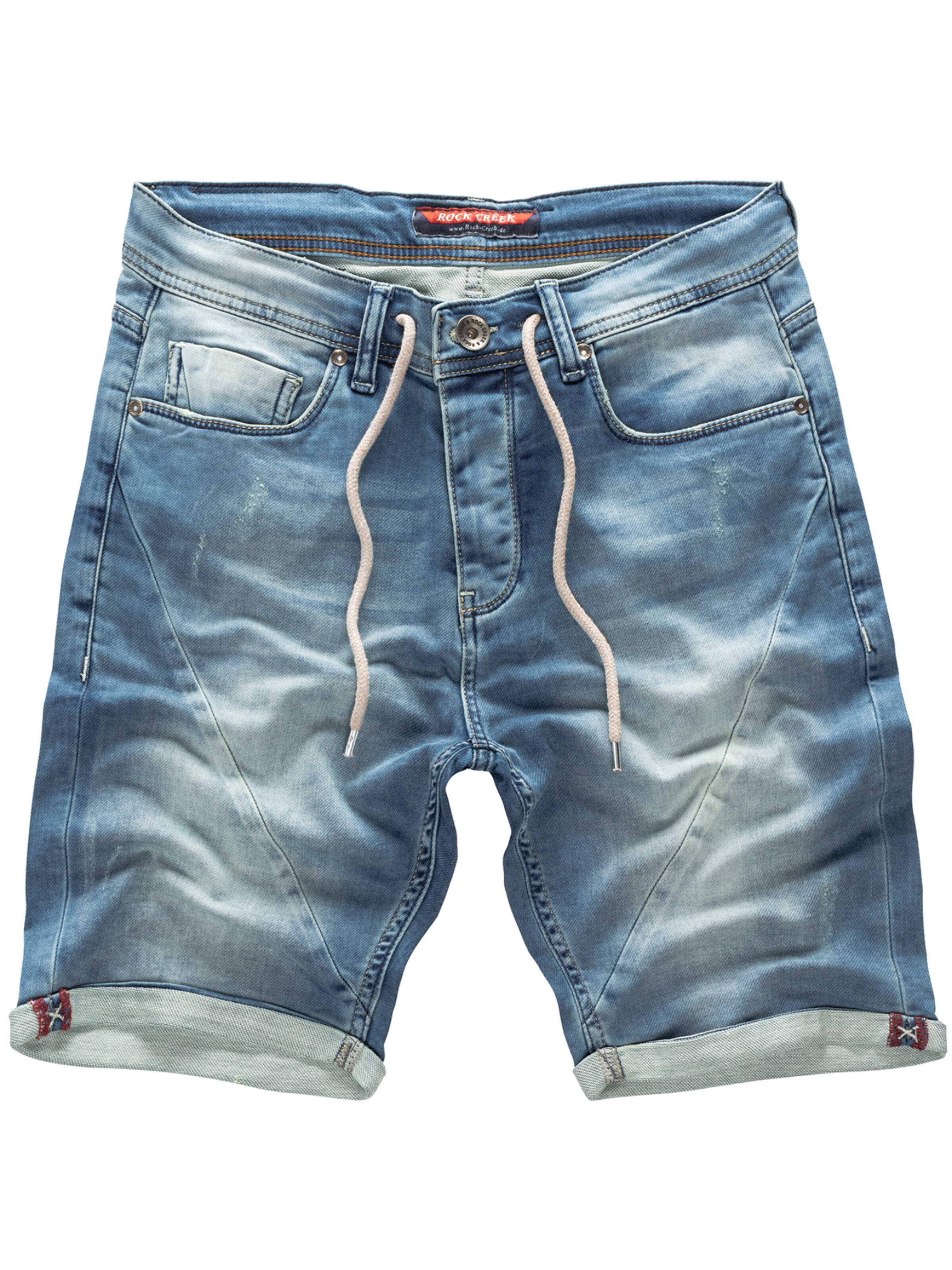 Rock Creek Shorts in Blau: Vorderseite